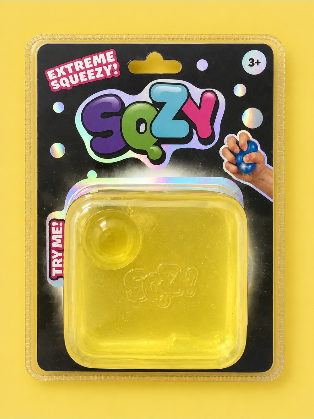 Extreme Squeezy Gel Stress Ball - Blue